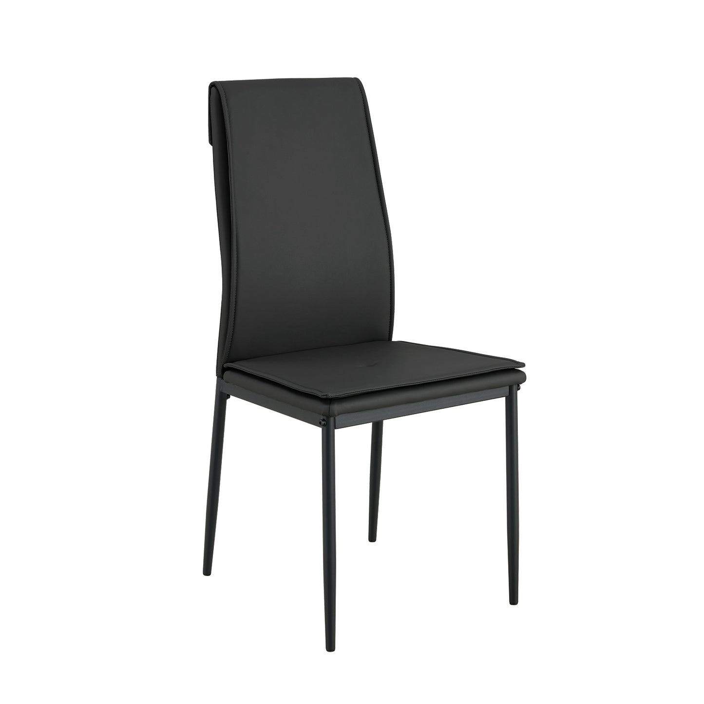 Uni Dining Chairs (set of 4), Black