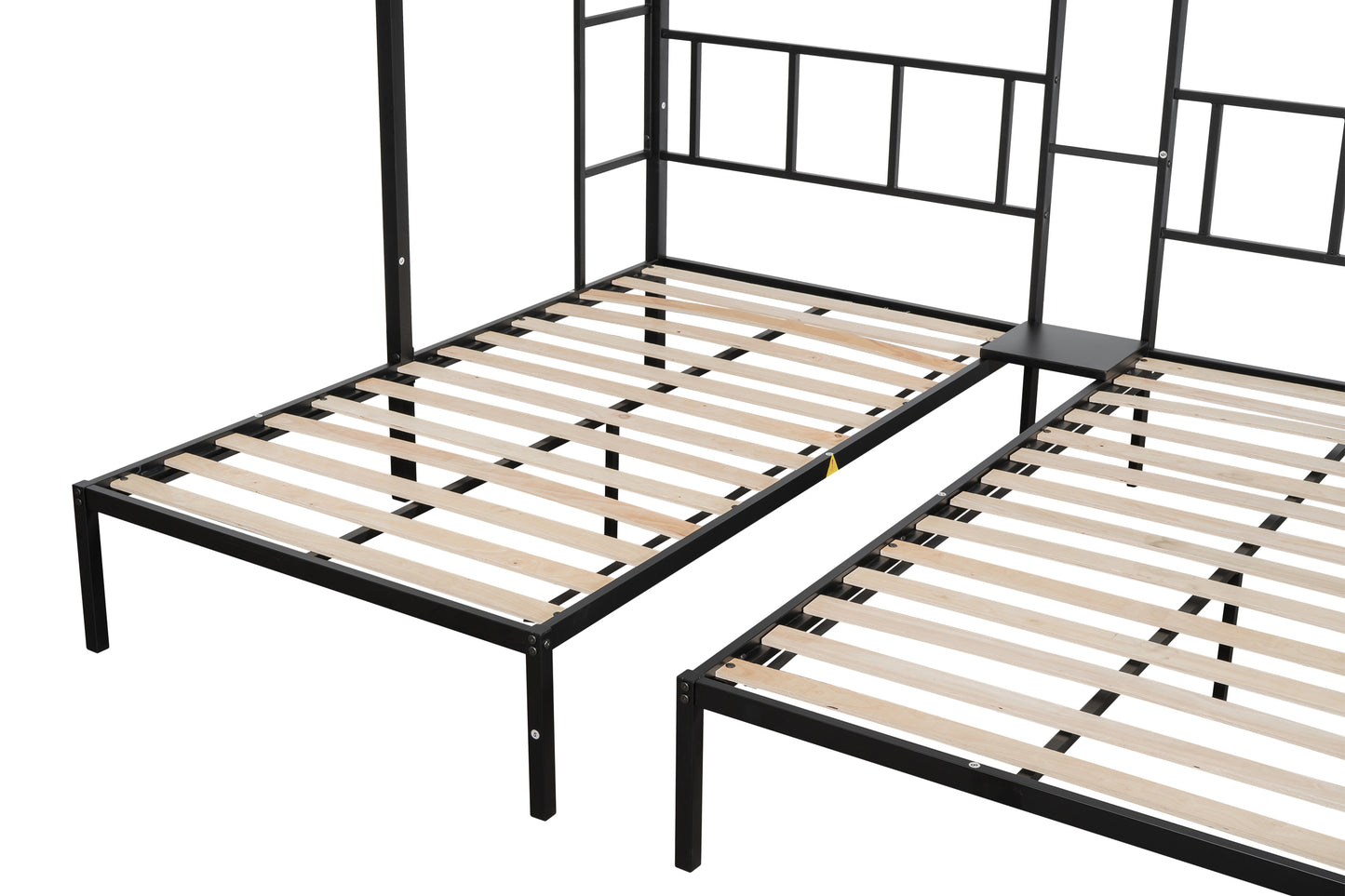 Metal Triple Twin Bunk Bed