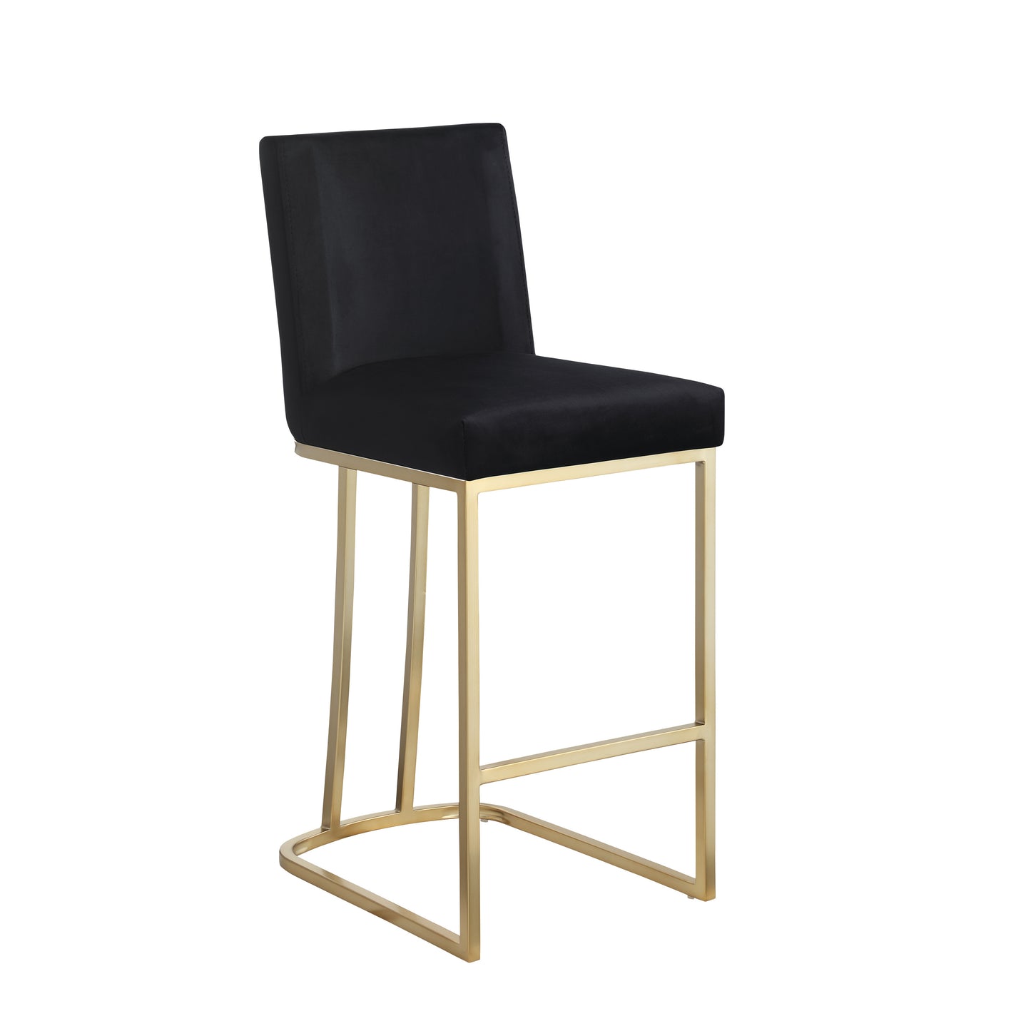 Woker Furniture Bar Stool Set of 2 - Black