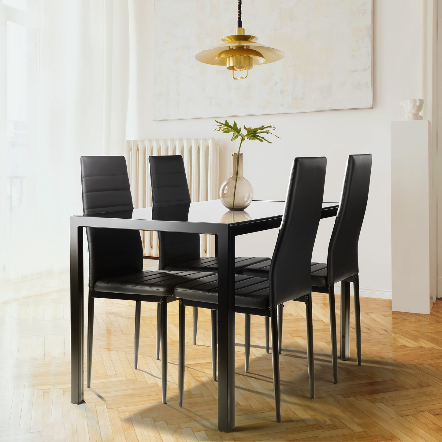 Rishi 5 Pieces  Dining Table Set