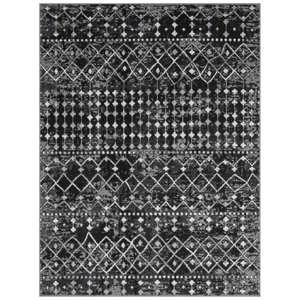 Hannah Moroccan Global Woven Area Rug 8x10