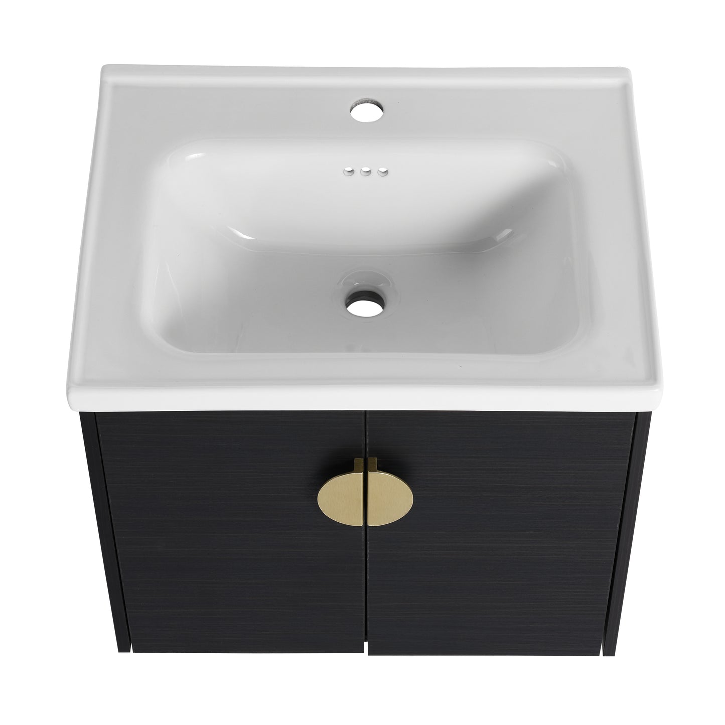 24 Inch Soft Close Doors Bathroom Vanity With Sink