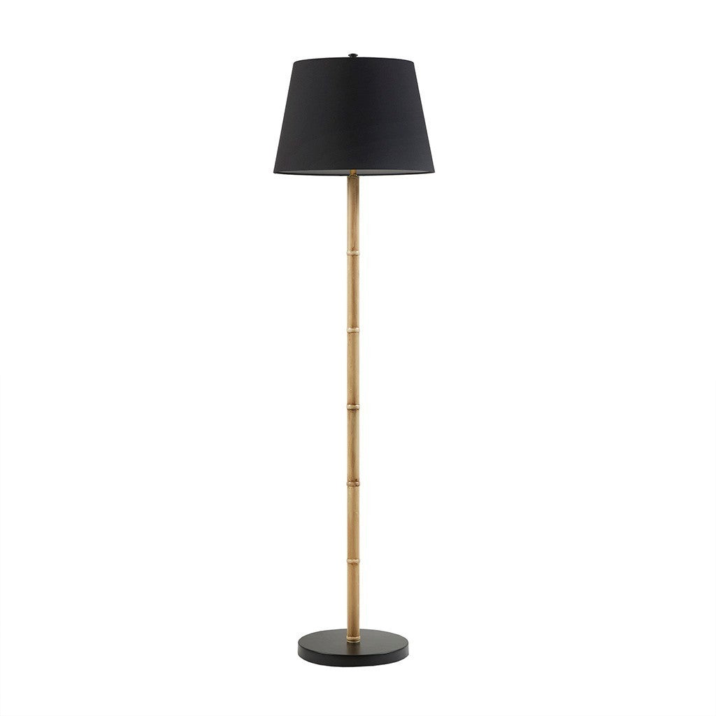 59.5" Nassau Metal Bamboo Floor Lamp