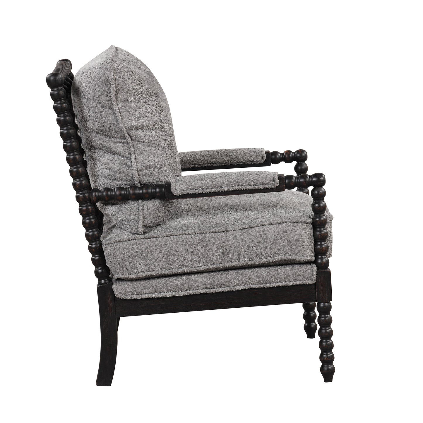 The Spindle Chair Black & Grey