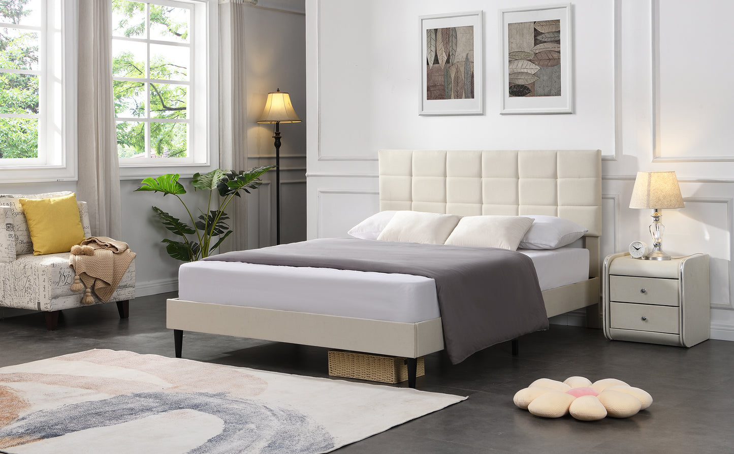 Queen Size Platform Bed