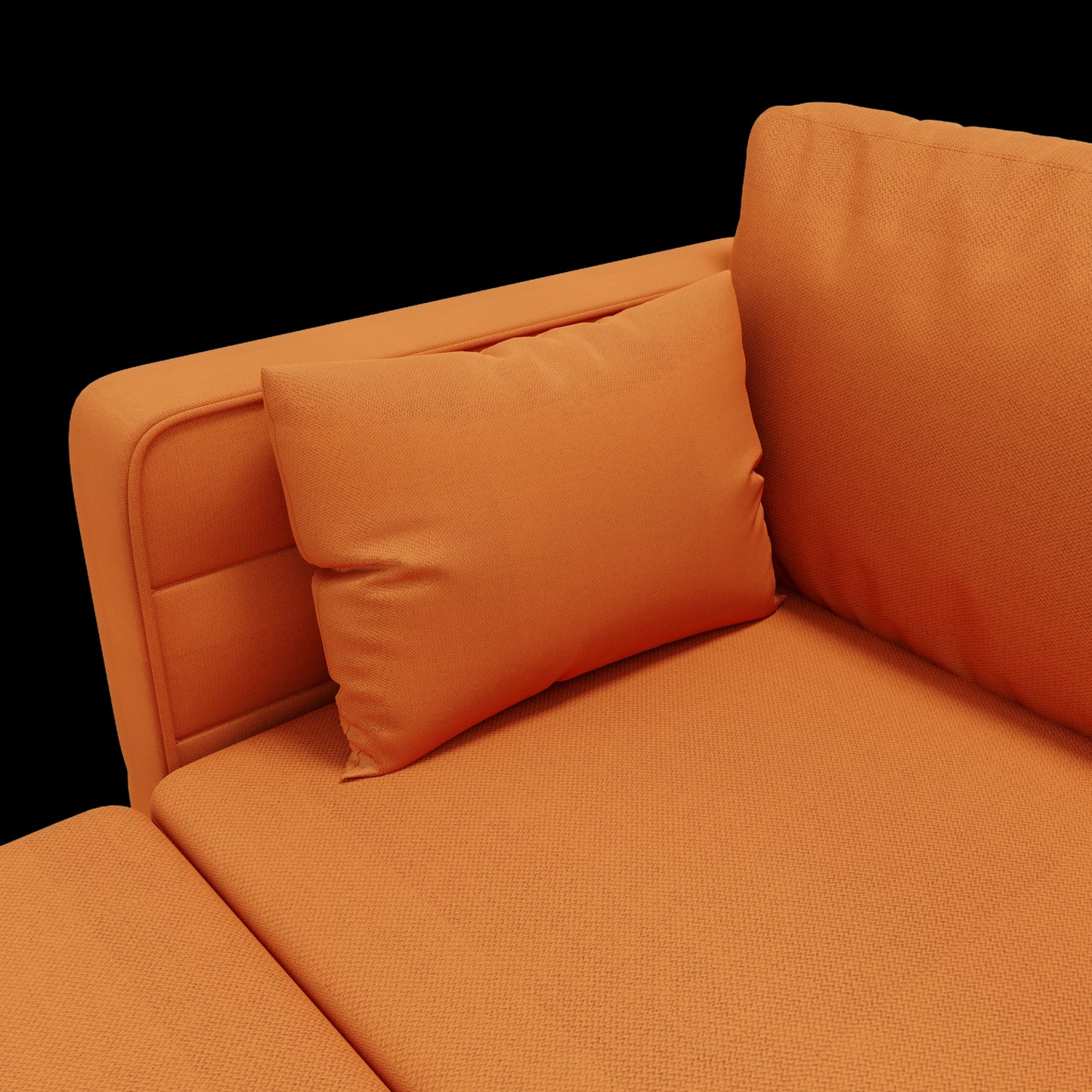 Marvin Modular Sectional Sofa- Orange