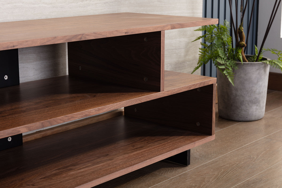 Iris Brown TV Stand