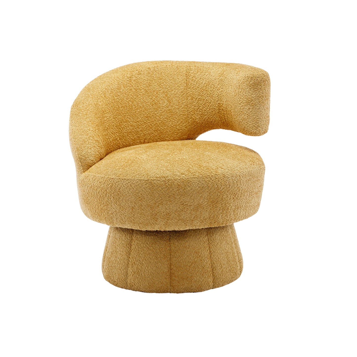 Mina 360 Degree Swivel  Barrel Chair