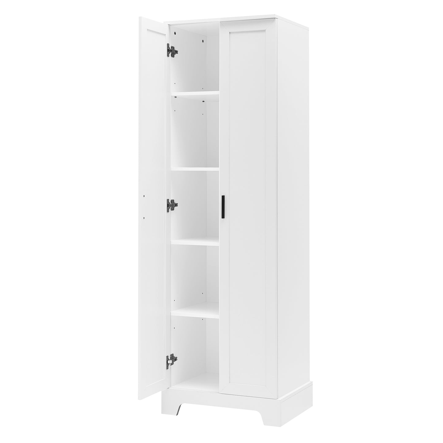 Bathroom Storage Cabinet with Two Doors, White