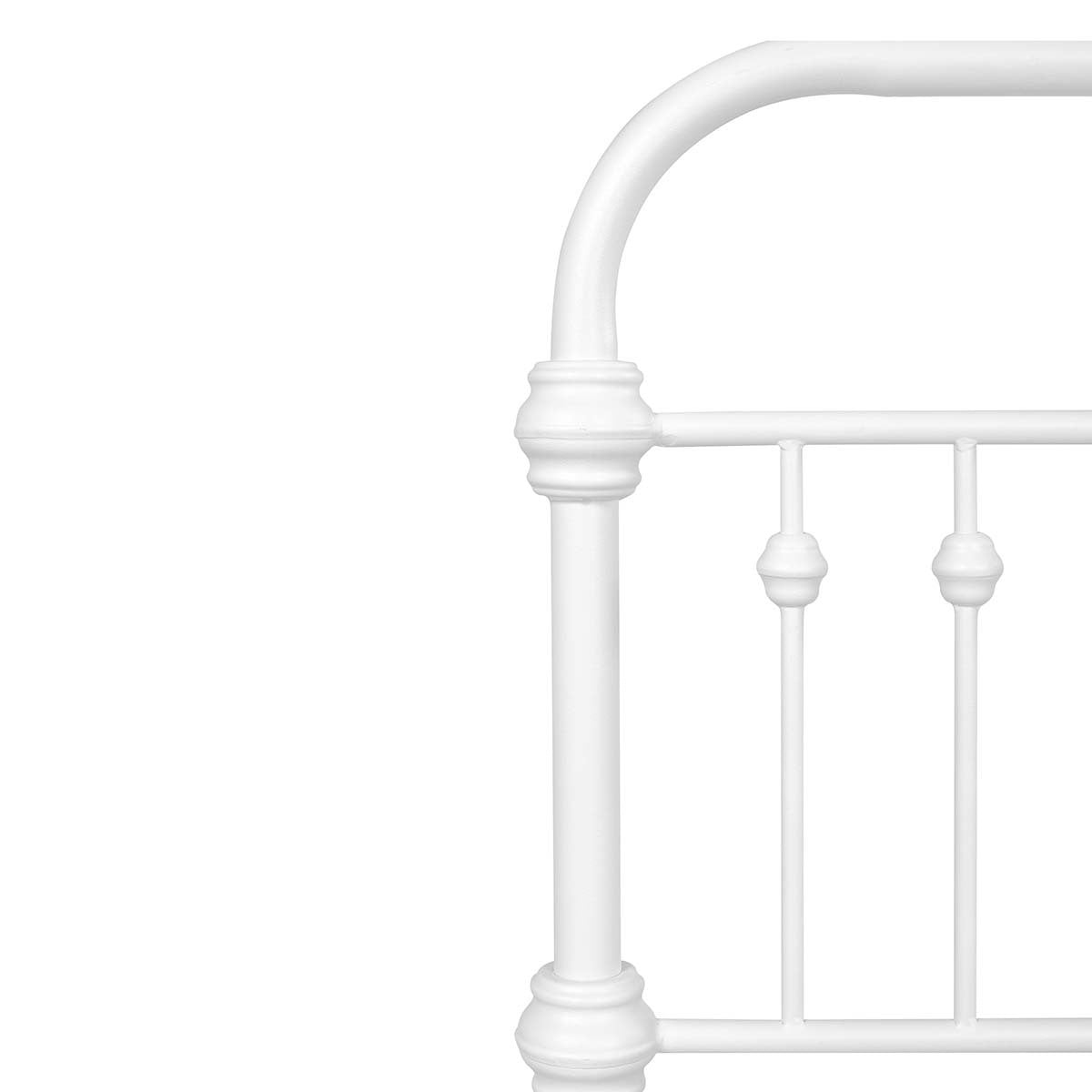 Farmhouse Bed Frame Size: Full - WHITE