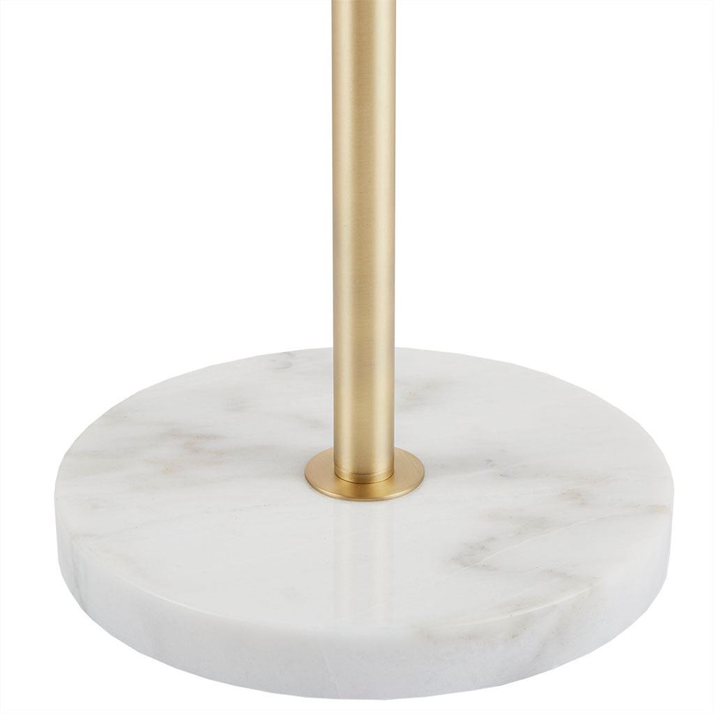 Ink+Ivy 3-Globe Light Floor Lamp with Marble Base