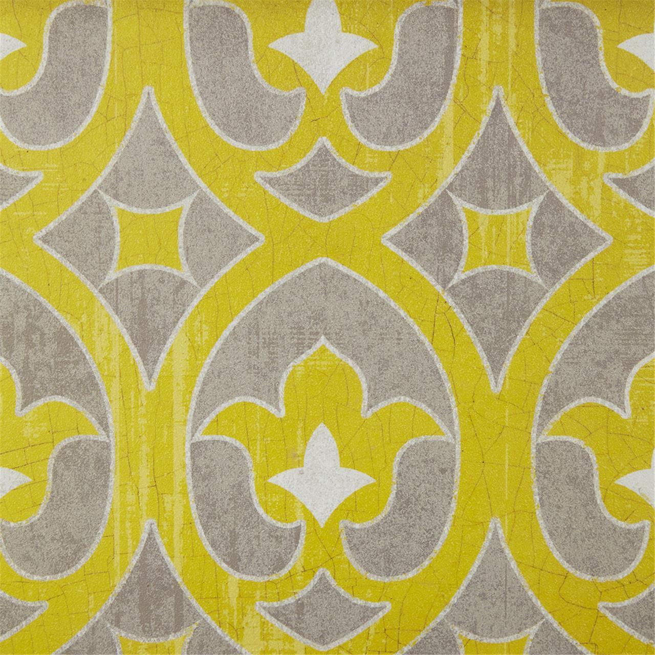 Tuscan Tiles Distressed Yellow Medallion 3-piece Wall Decor Set