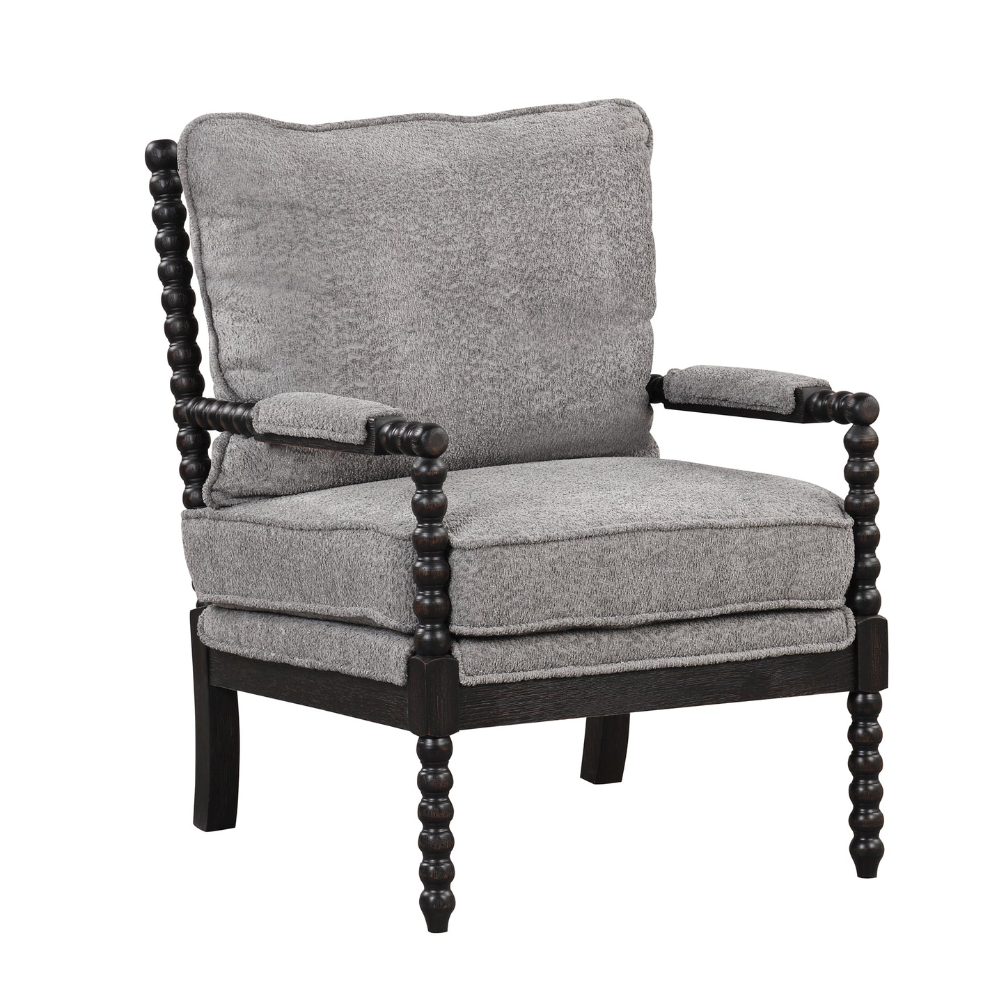 The Spindle Chair Black & Grey