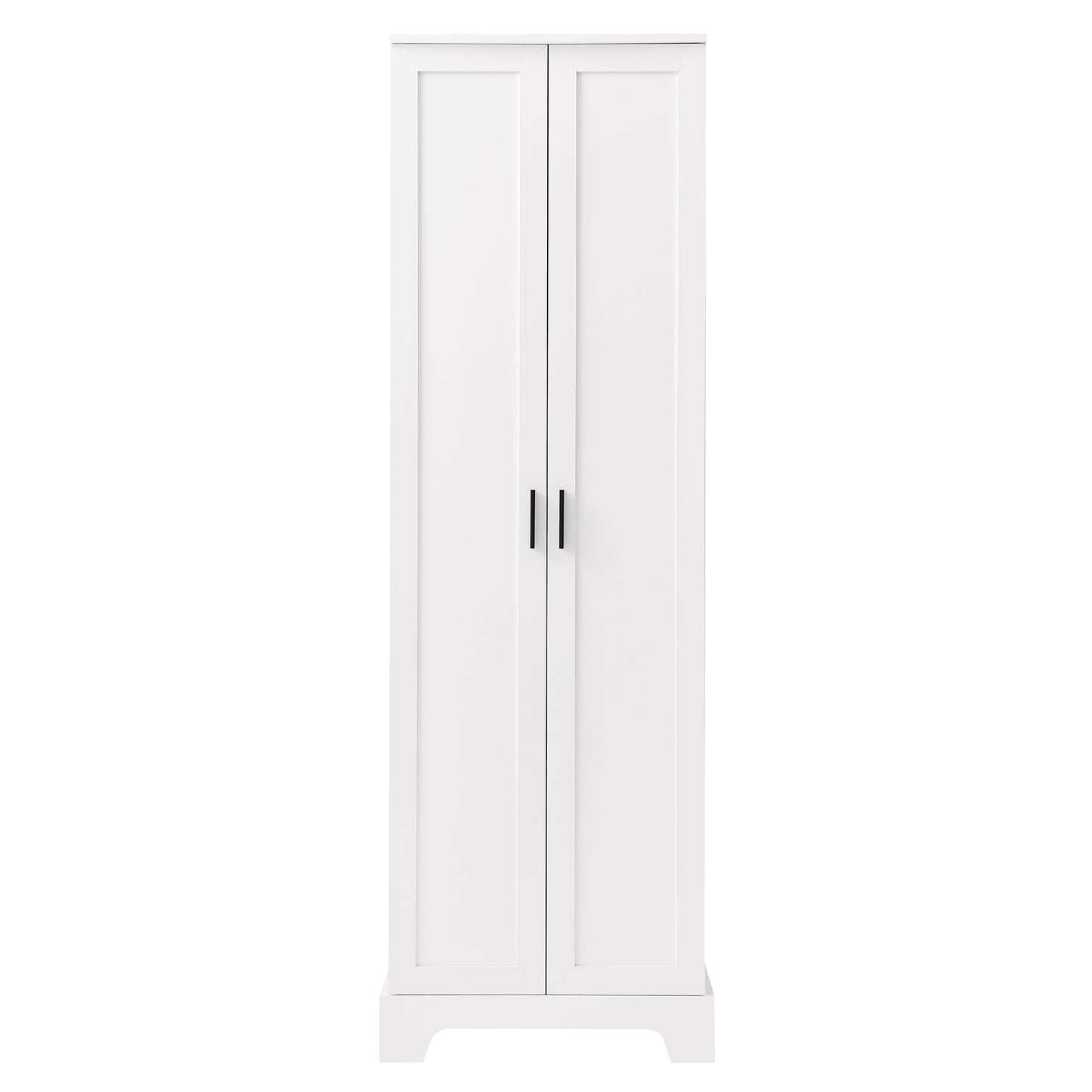 Bathroom Storage Cabinet with Two Doors, White