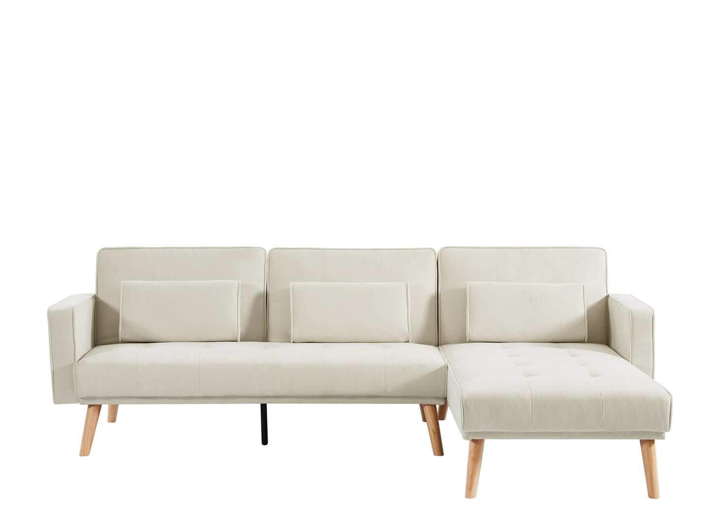 Convertible Sectional Sofa Sleeper, Right Facing