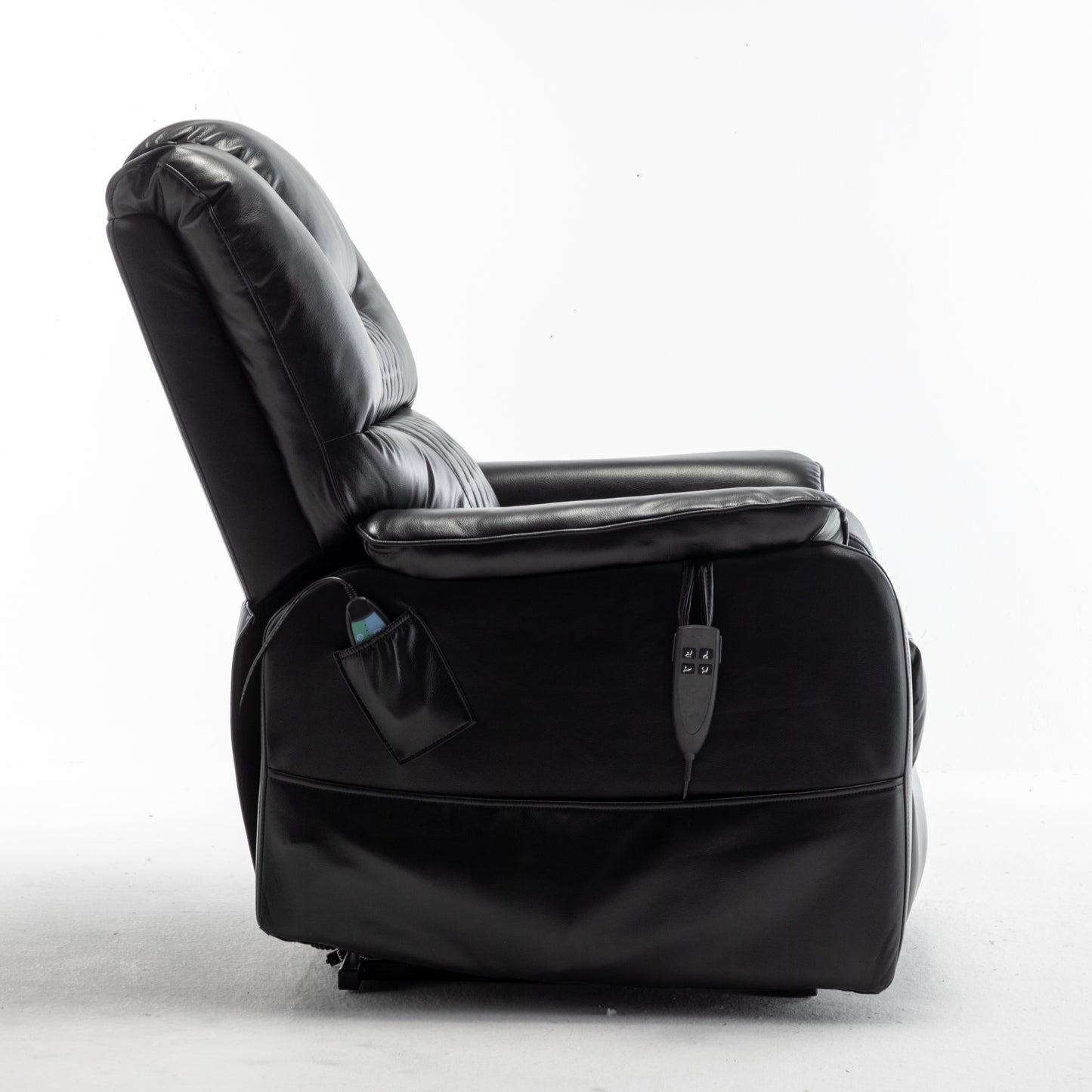 Lift chair w/ power supply (180 degree lying flat), Black