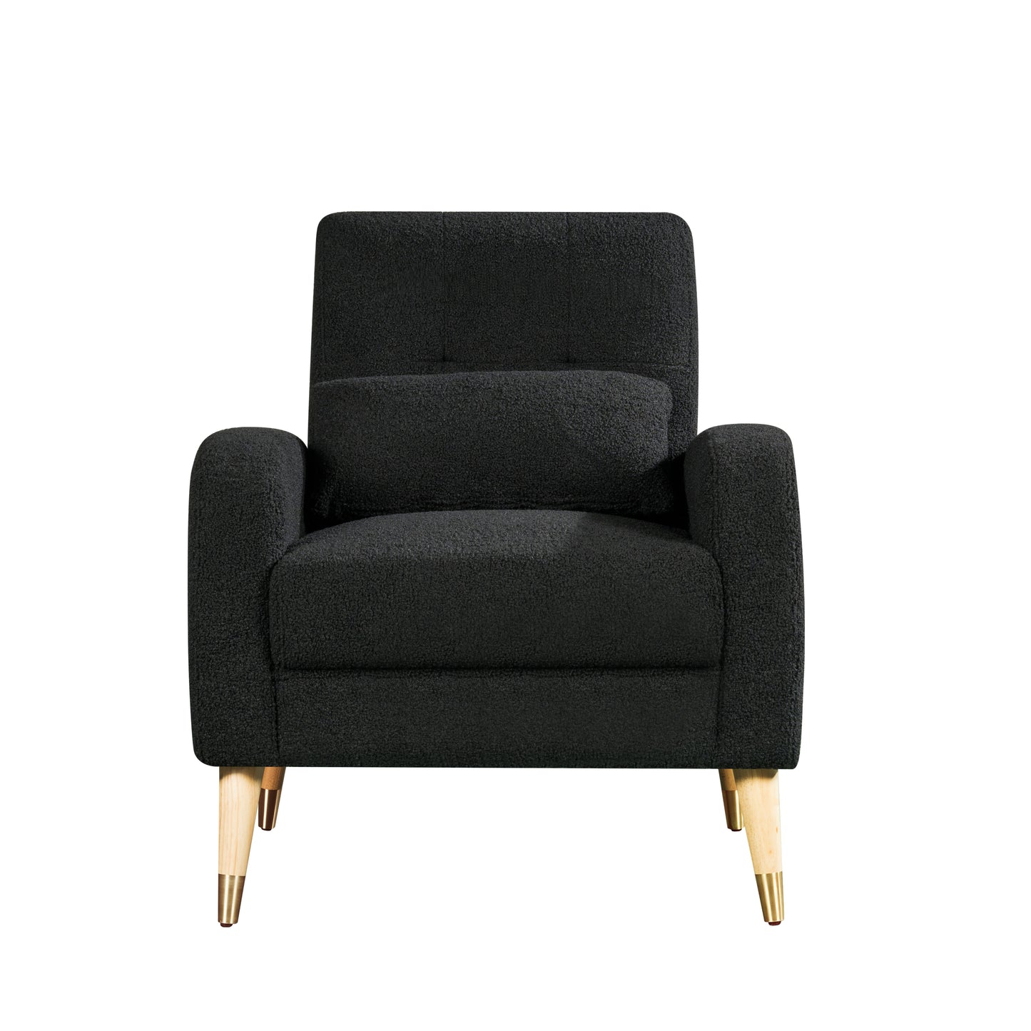 40.55 Wide Black Accent Chair