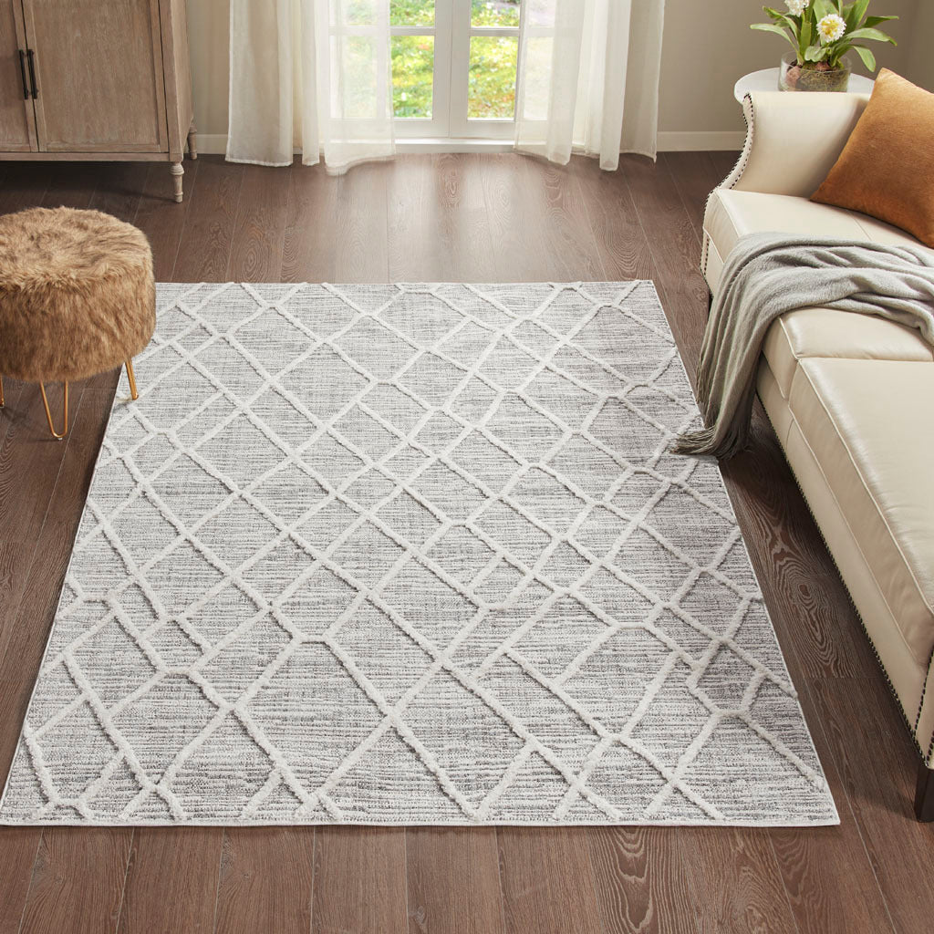 Ashley Terni Pebble Indoor Area Rug 5x7'