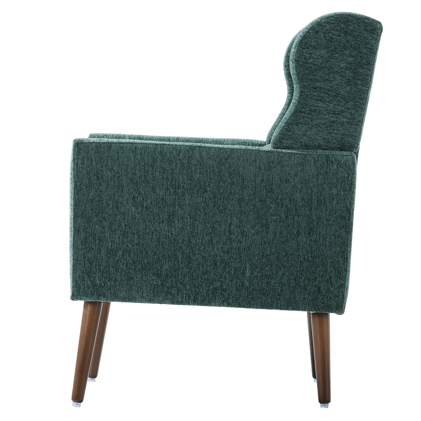 Modern Accent Chair(Blackish Green)