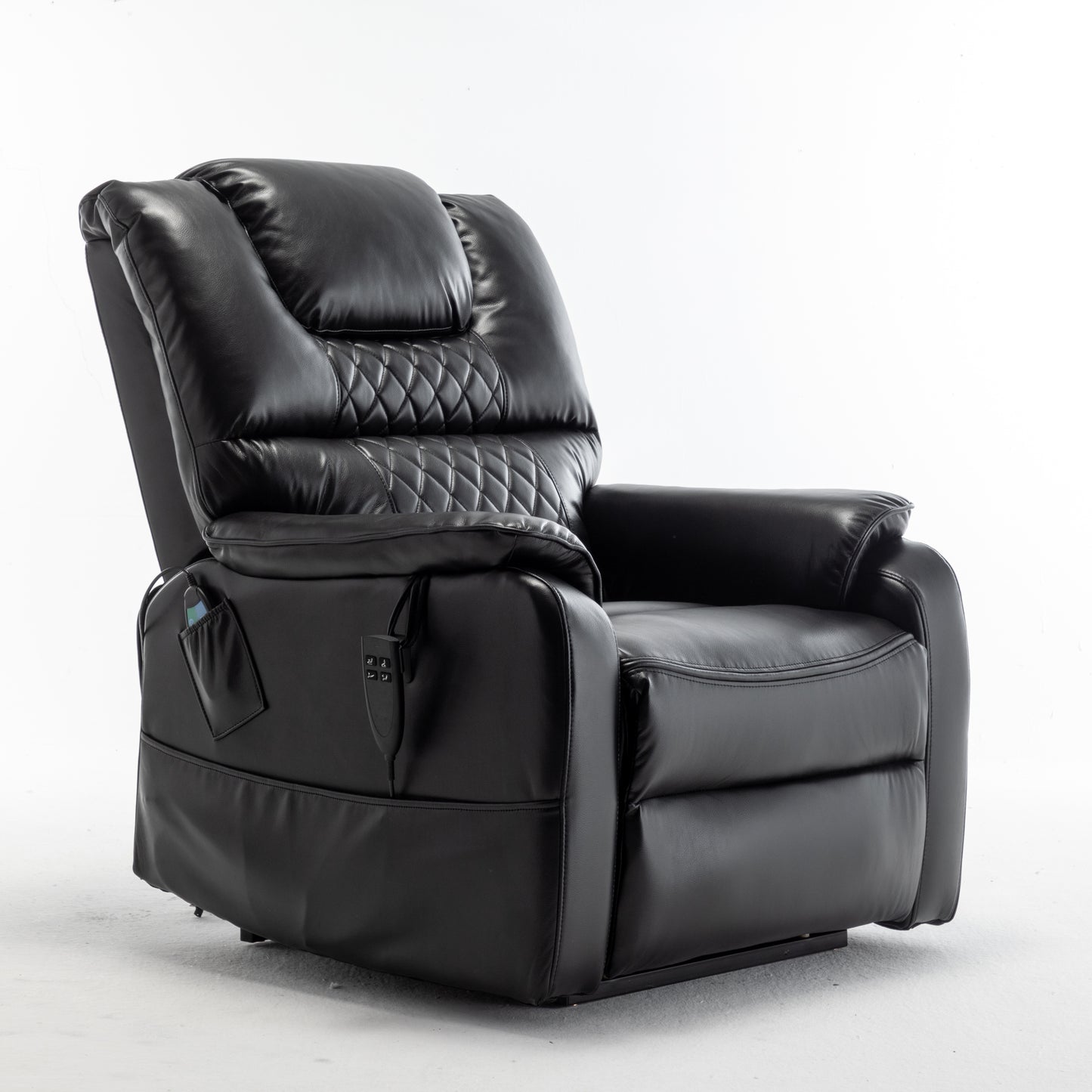 Lift chair w/ power supply (180 degree lying flat), Black