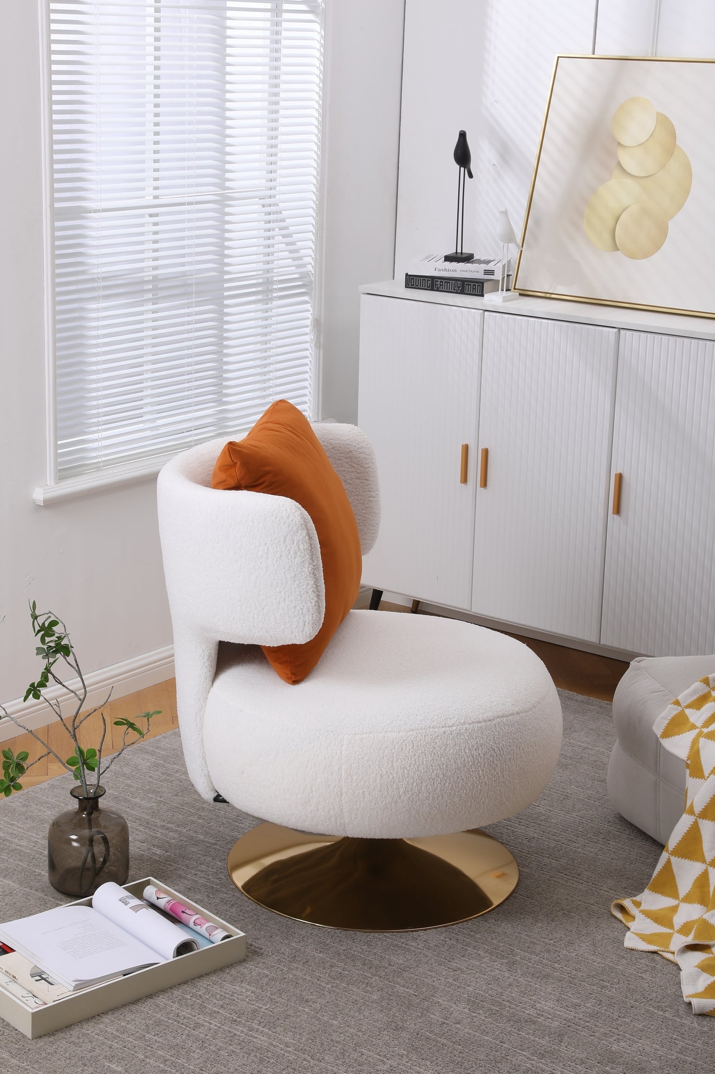 Swivel Accent Chair Armchair