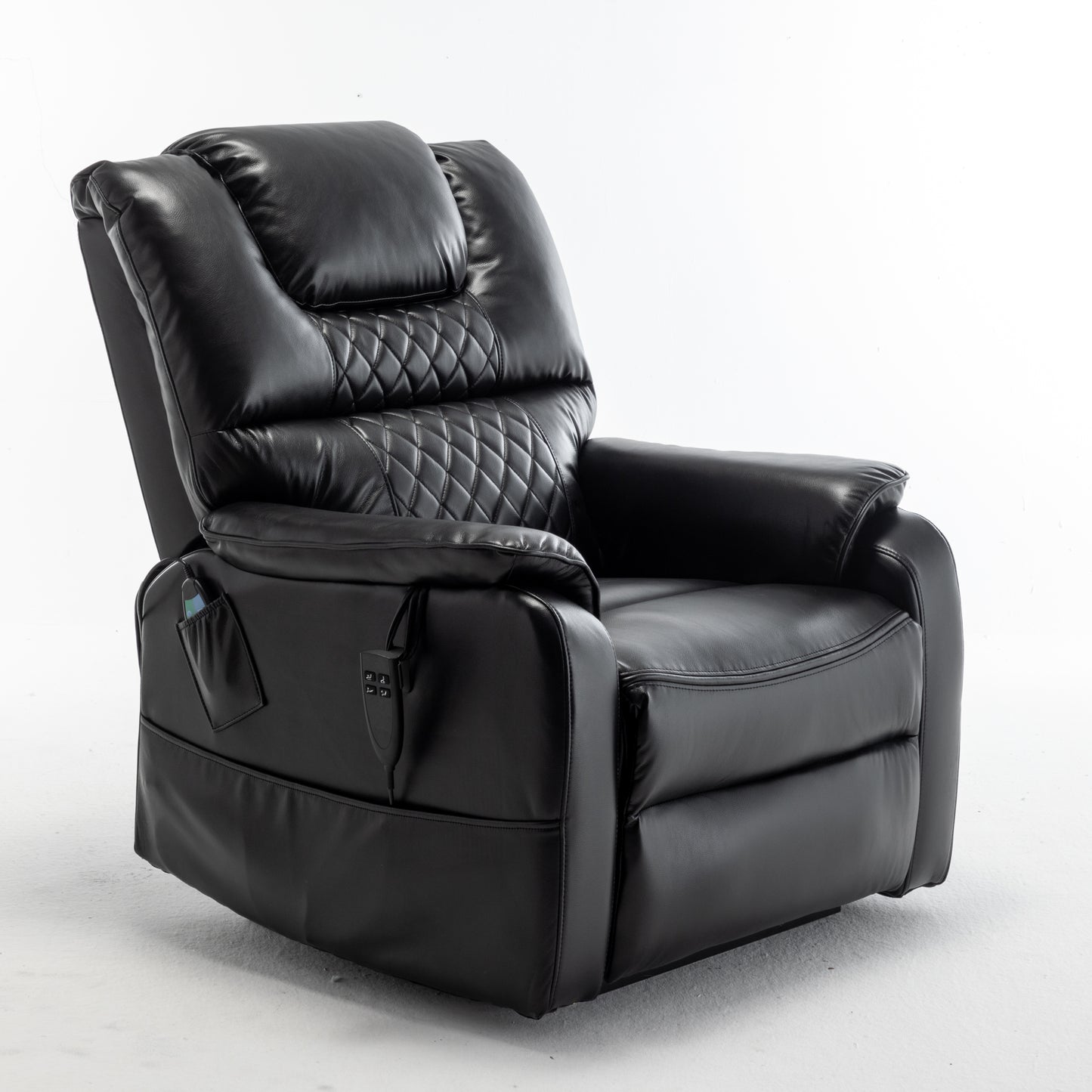 Lift chair w/ power supply (180 degree lying flat), Black