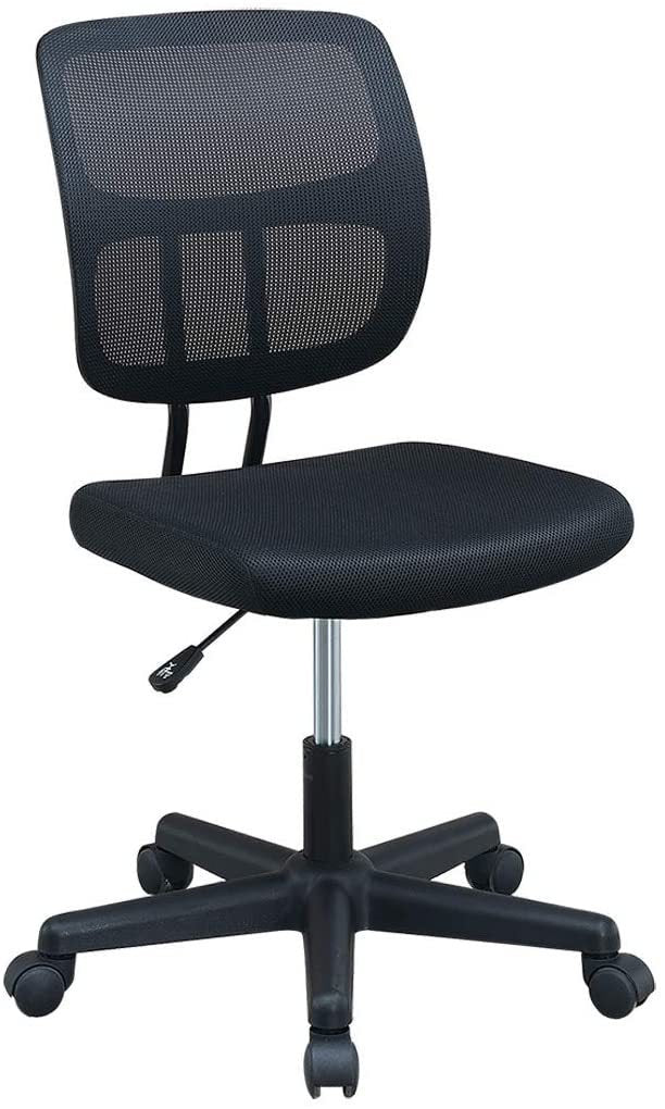 Quin Black Mesh Desk Chair