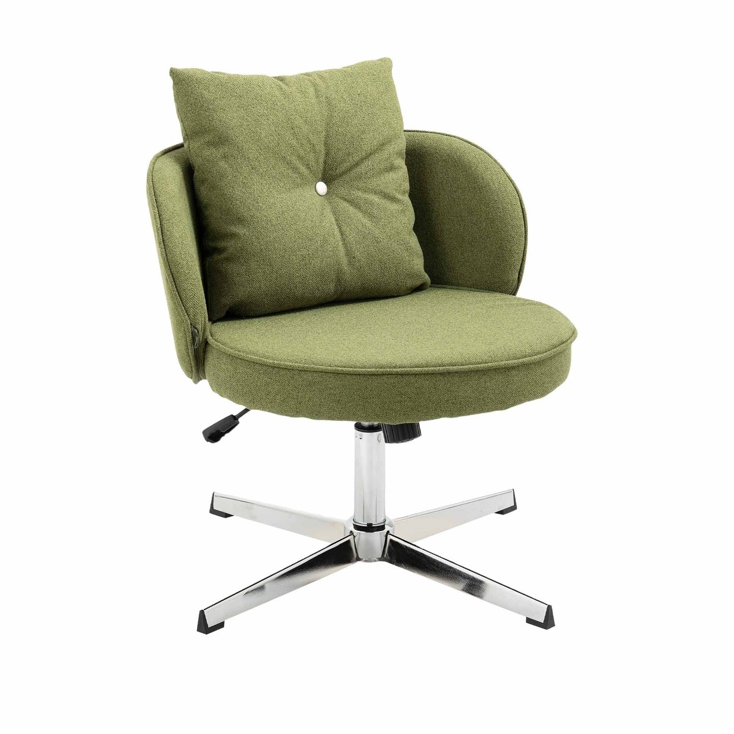 Home Office Upholstered Desk Chair, Olive Green