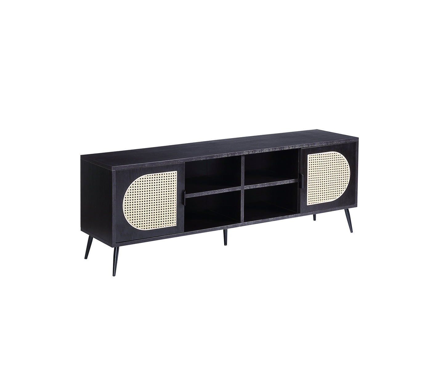 Colson TV Stand, Black Finish