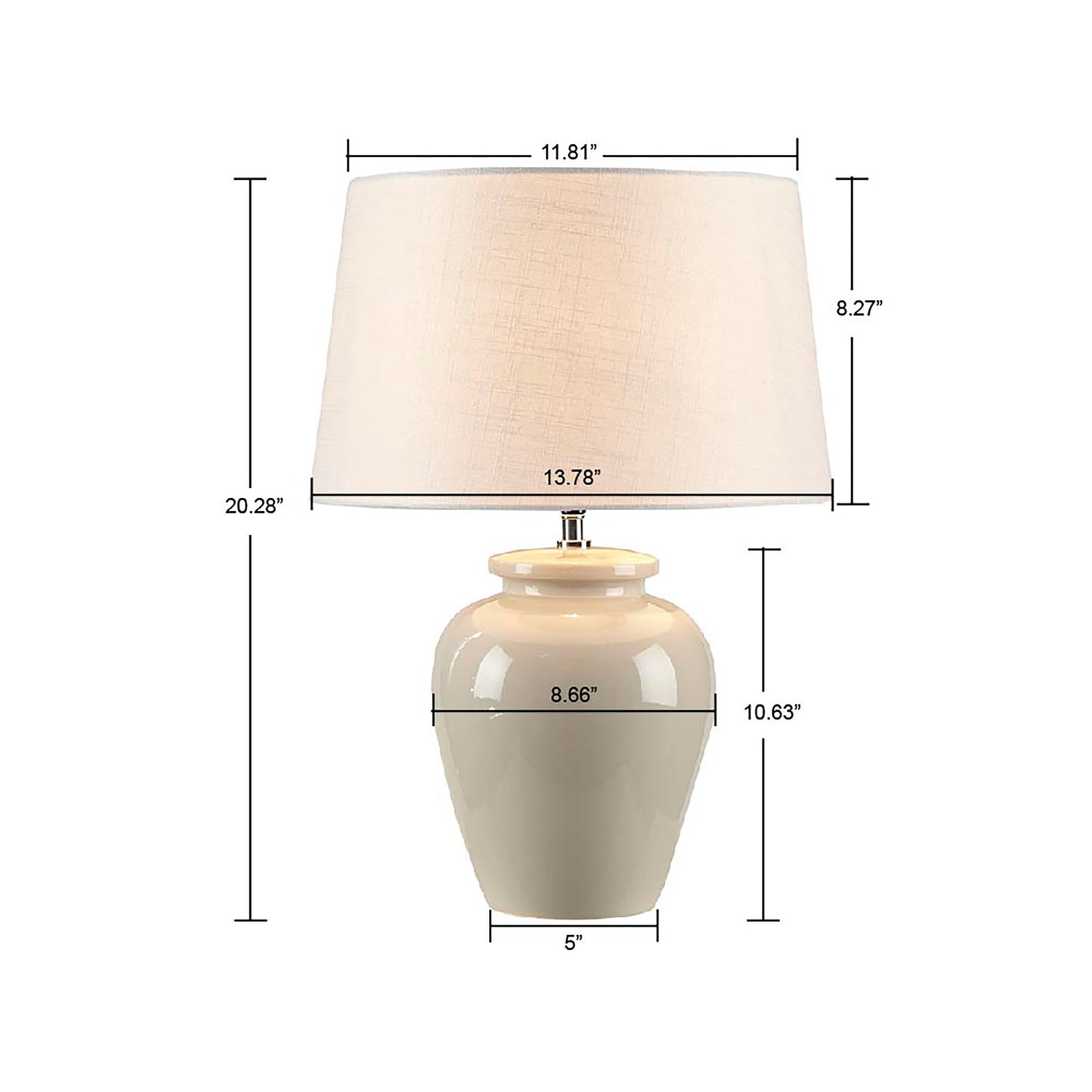 Anzio Ceramic Table Lamp