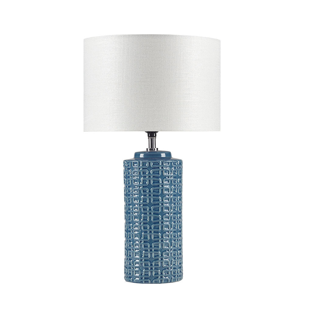 Jayda Geometric Ceramic Table Lamp