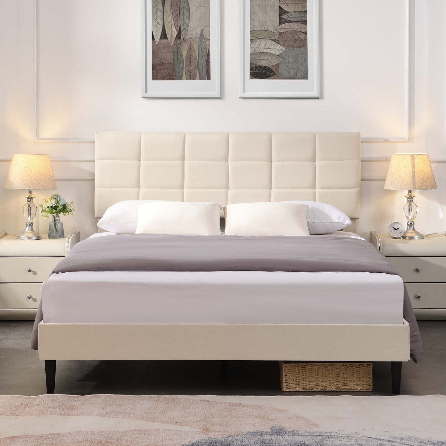 Queen Size Platform Bed