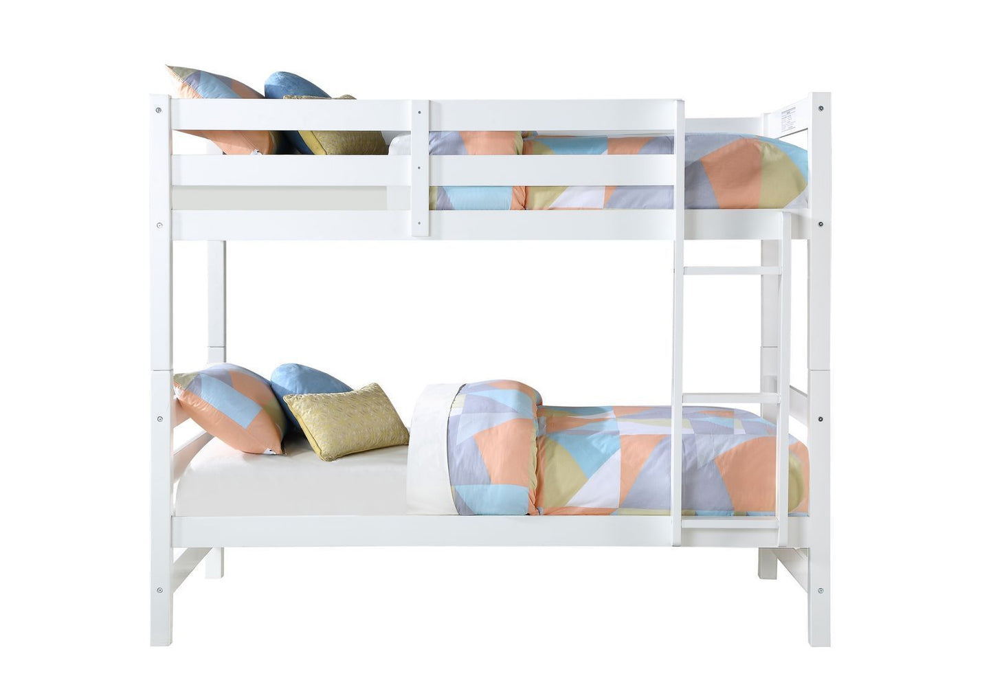 ACME Ronnie White Bunk Bed - Twin