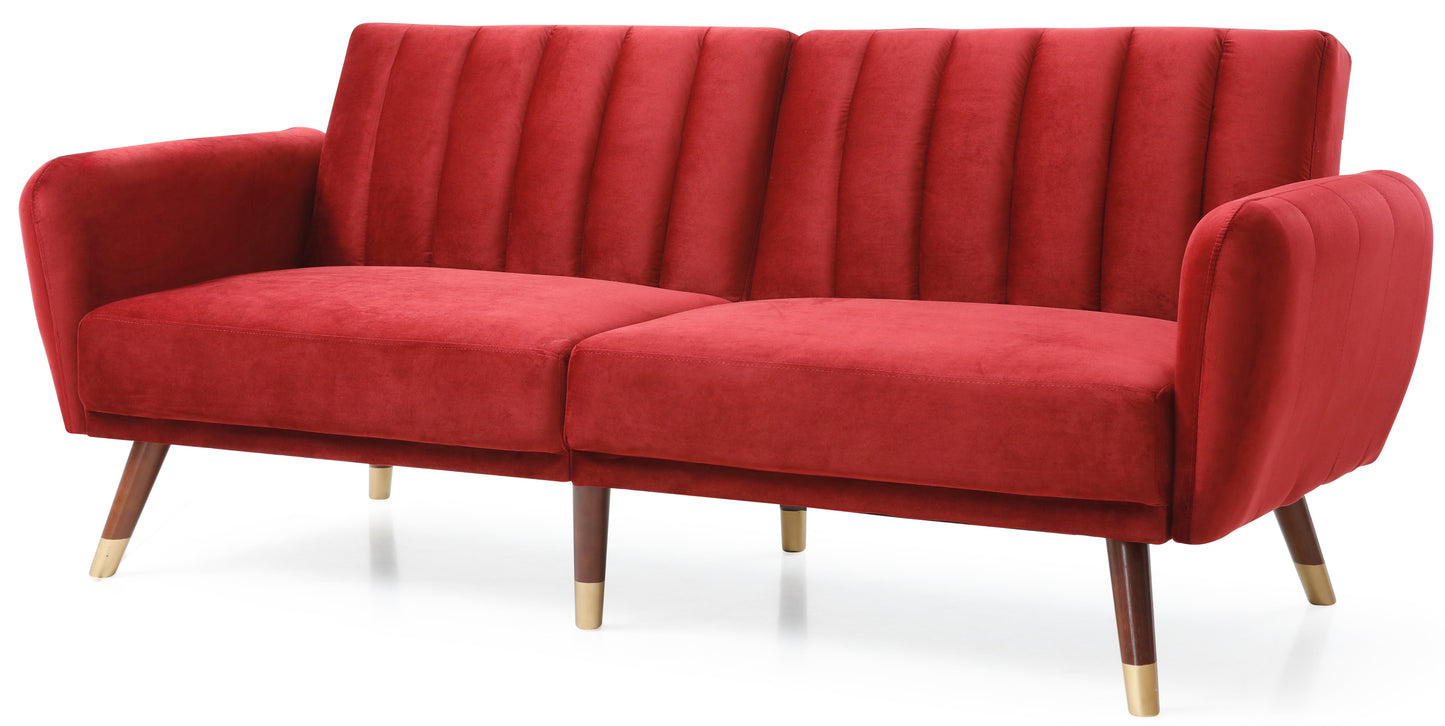 Siena Sofa Bed , BURGUNDY