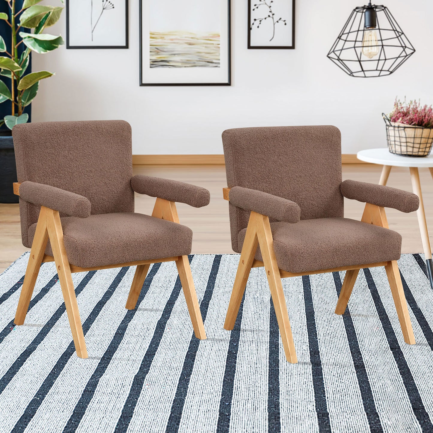 Modern Arm Chair Set of 2