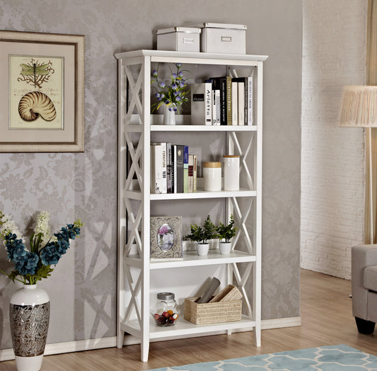 67‘’ Bookshelf with Sturdy Solid Frame