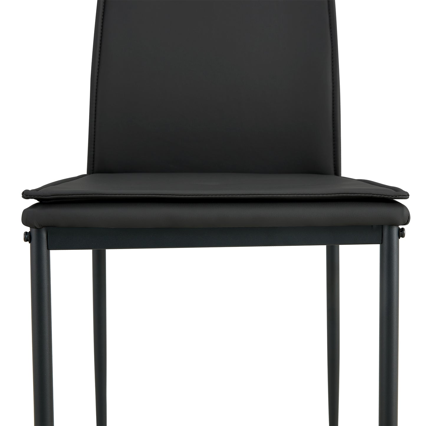 Uni Dining Chairs (set of 4), Black