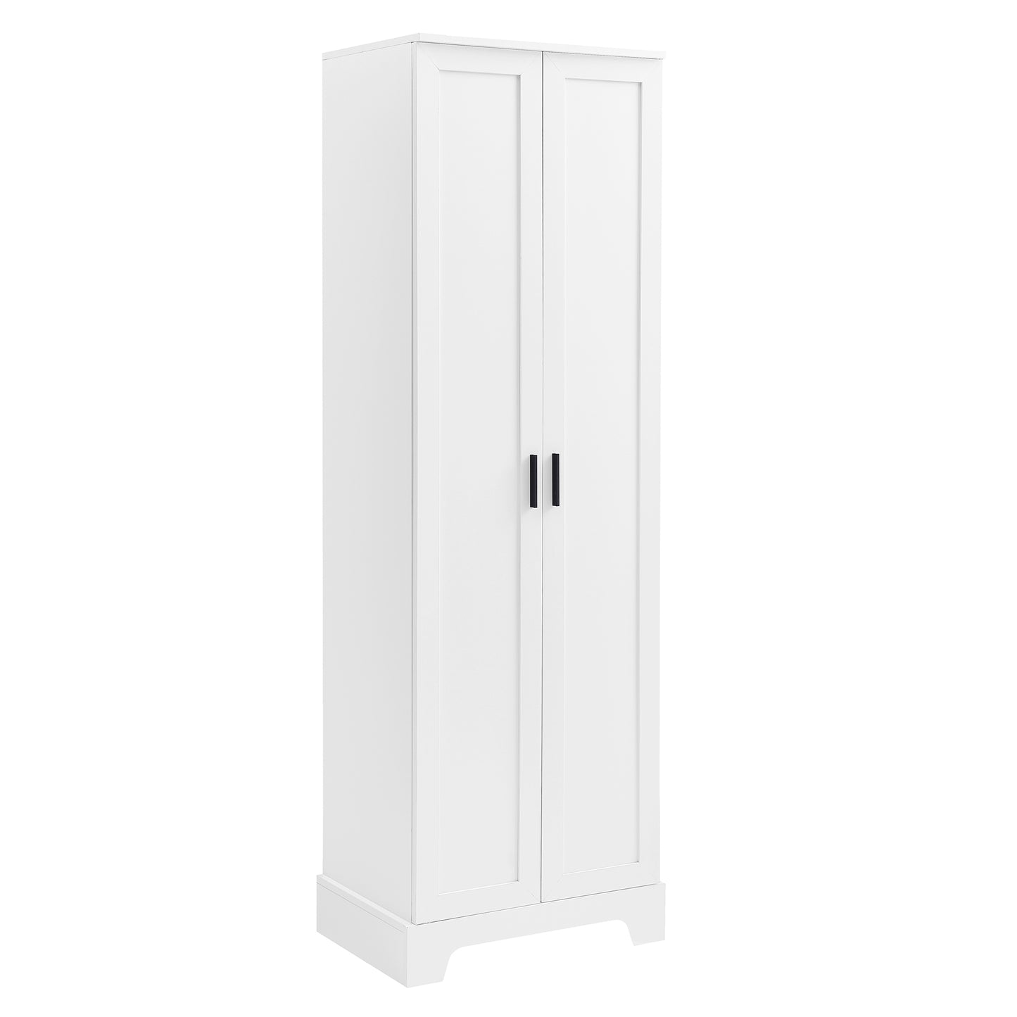 Bathroom Storage Cabinet with Two Doors, White