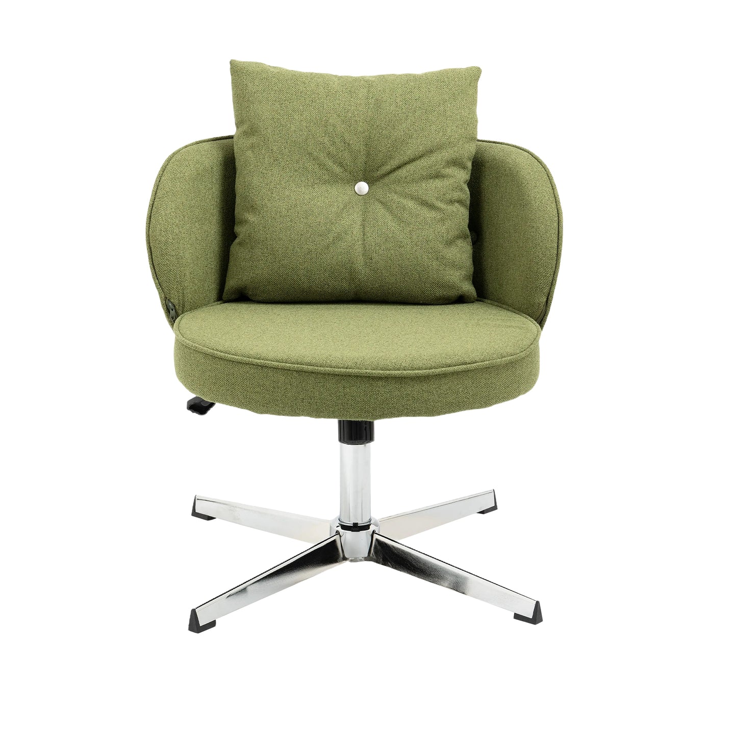 Home Office Upholstered Desk Chair, Olive Green