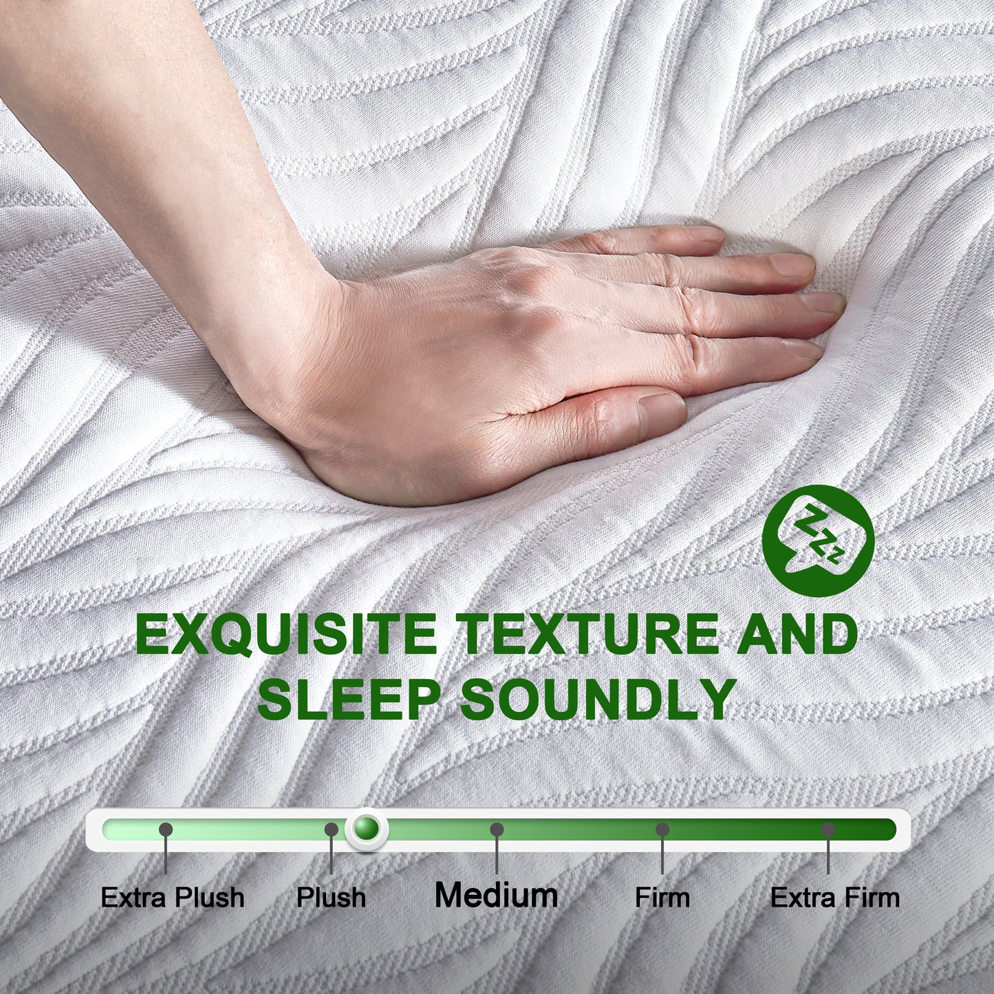 12 Inch Memory Foam Mattress with CertiPUR-US Certified - Full