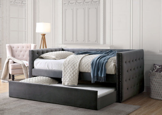 Daybed with Trundle - Gray
