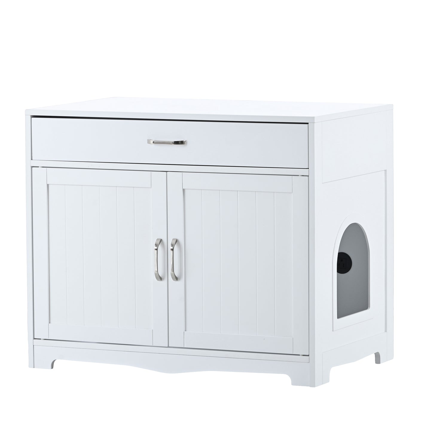 Litter Box Enclosure- White