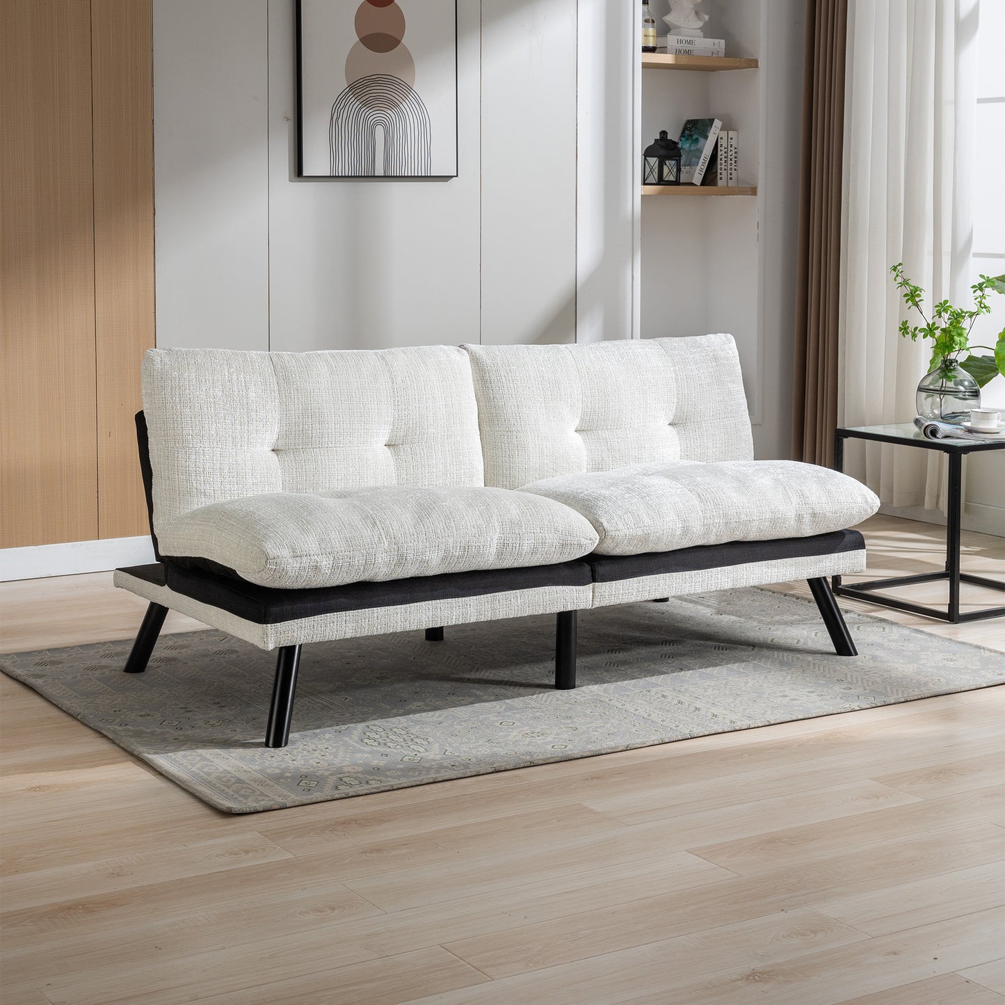 Convertible Loveseat Futon Sofa Bed