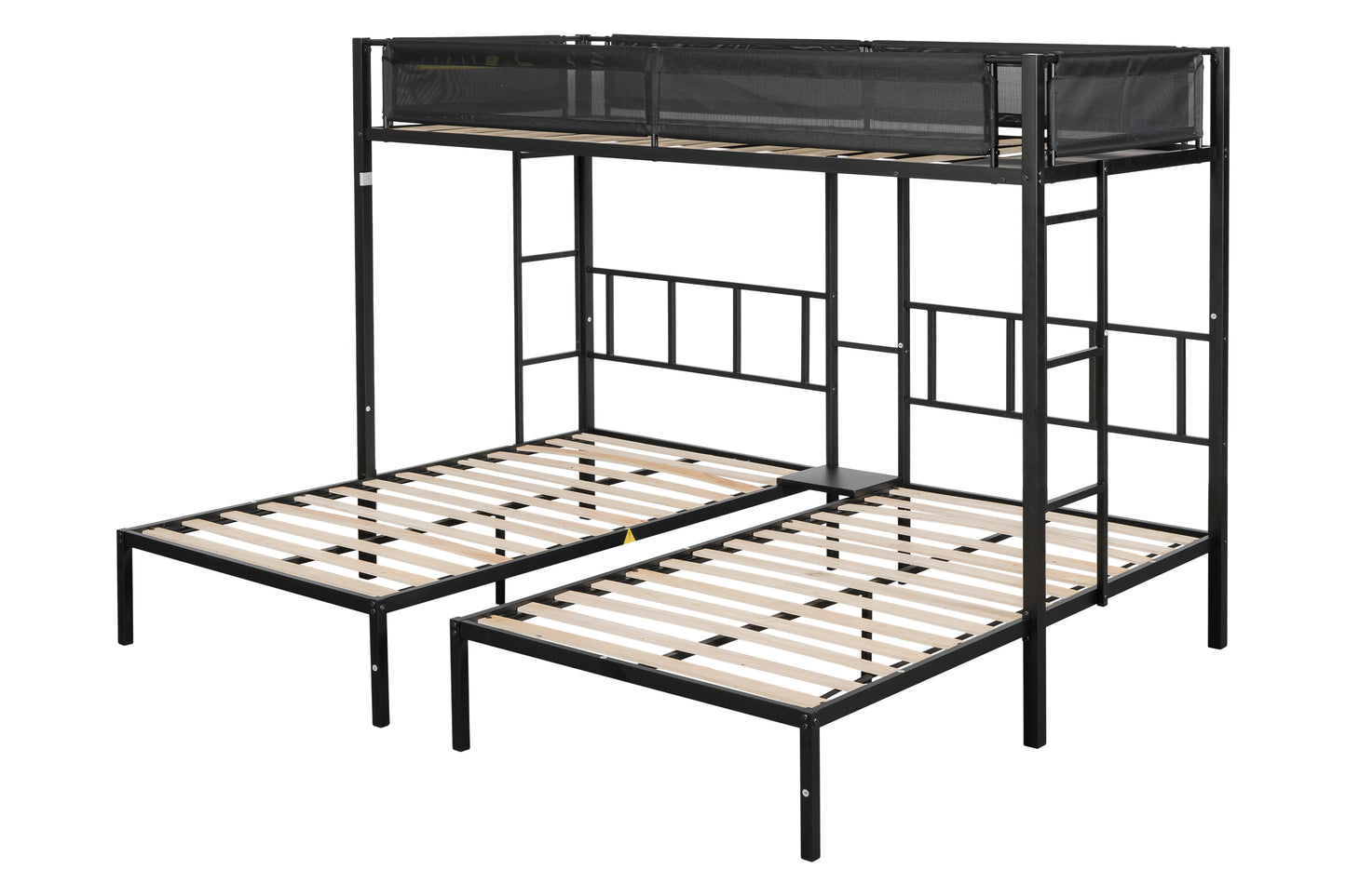 Metal Triple Twin Bunk Bed