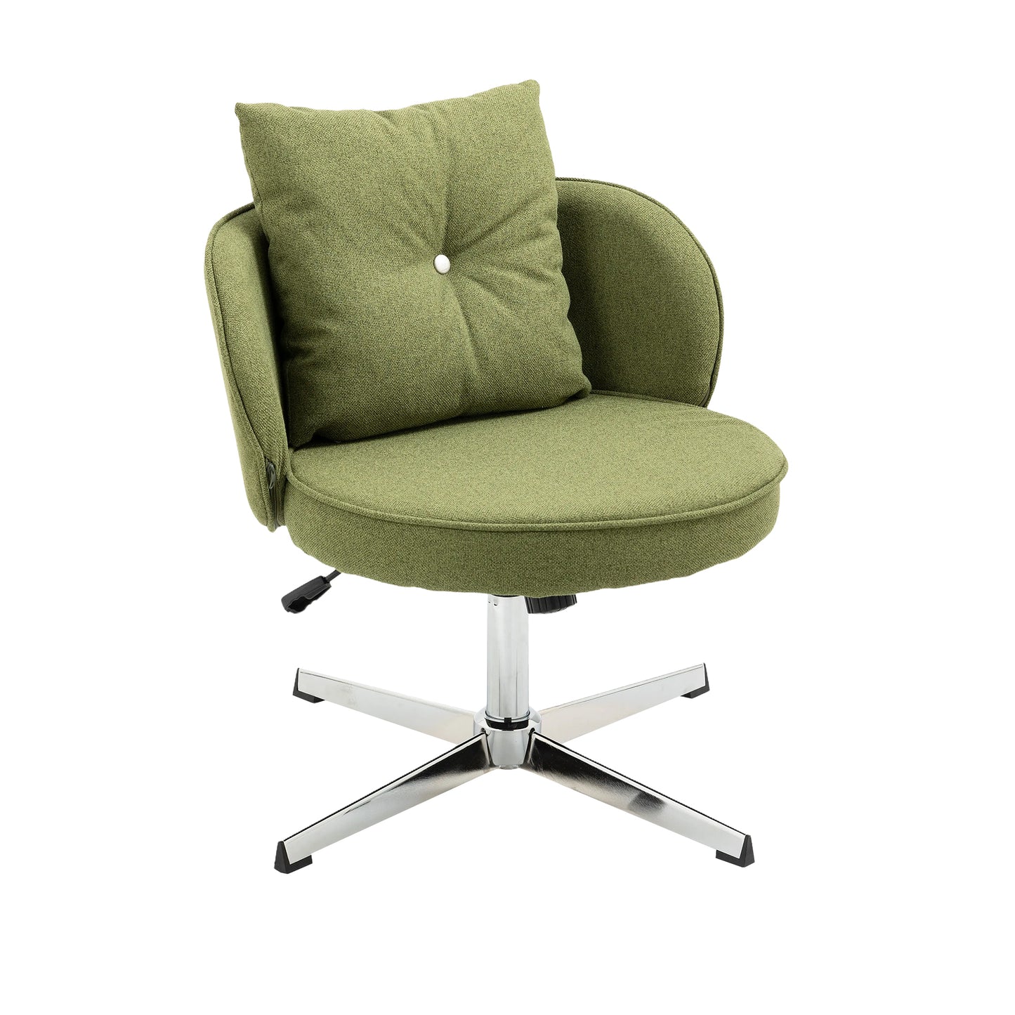 Home Office Upholstered Desk Chair, Olive Green