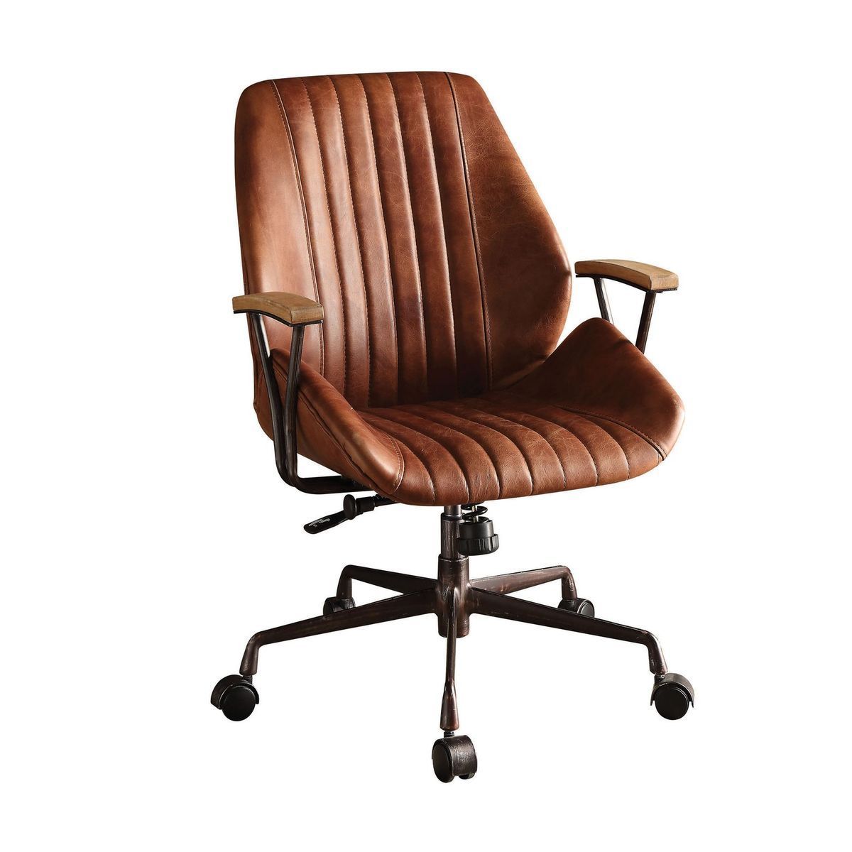 Hamilton Office Chair in Cocoa Top Grain Leather