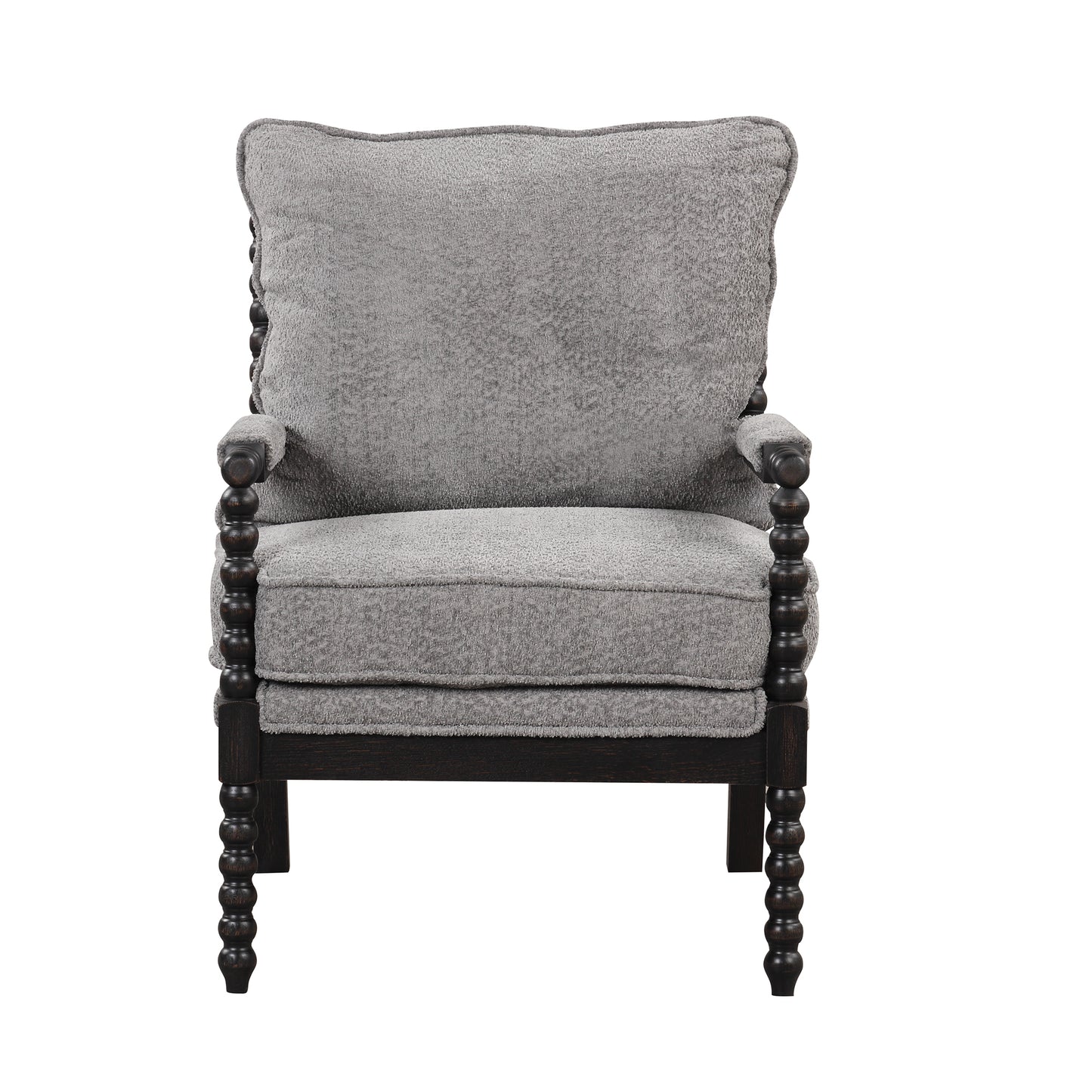 The Spindle Chair Black & Grey