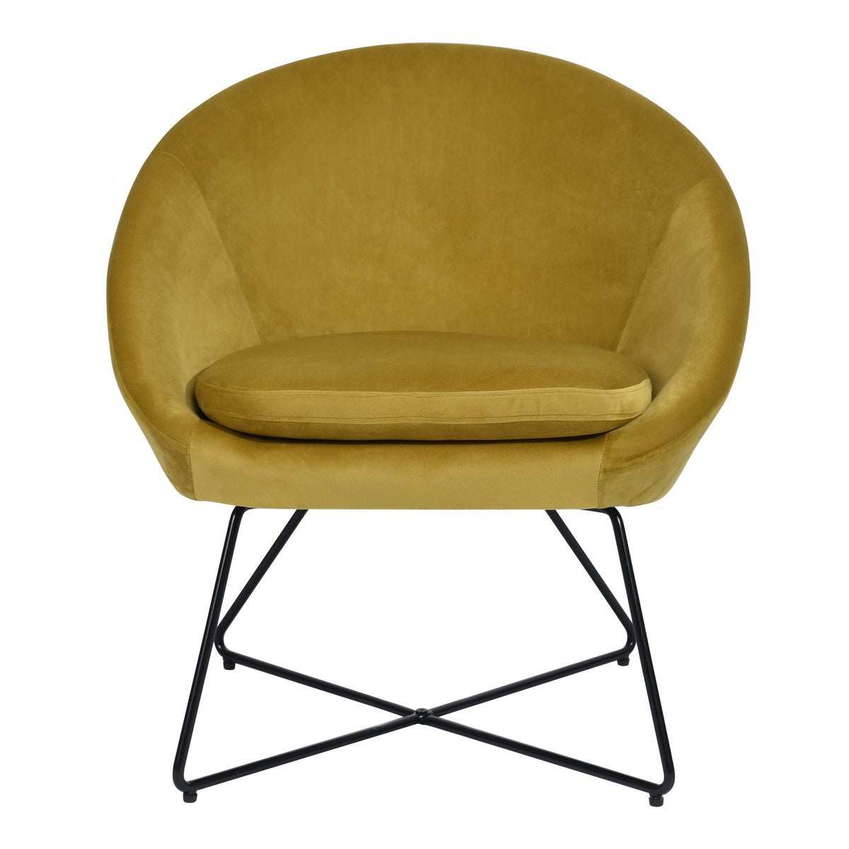 Irene Accent Chair- Yellow