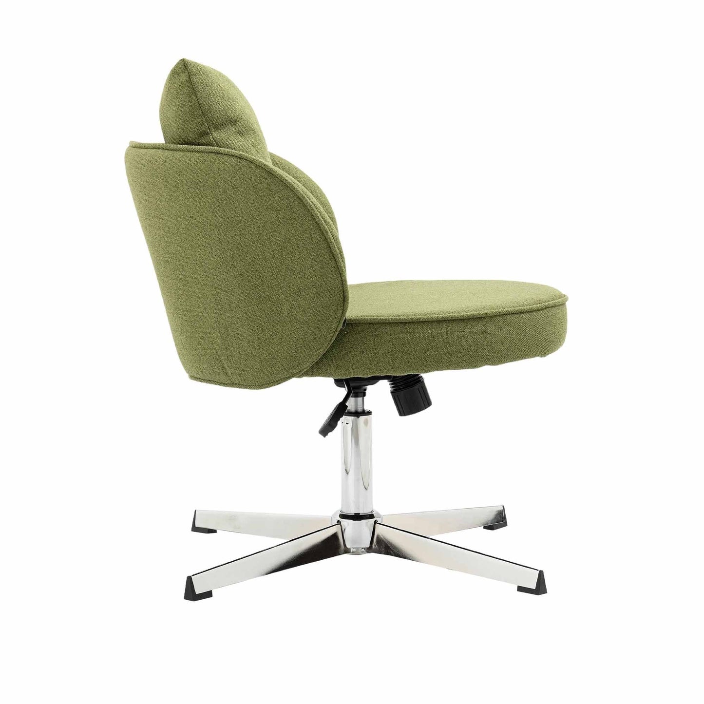 Home Office Upholstered Desk Chair, Olive Green