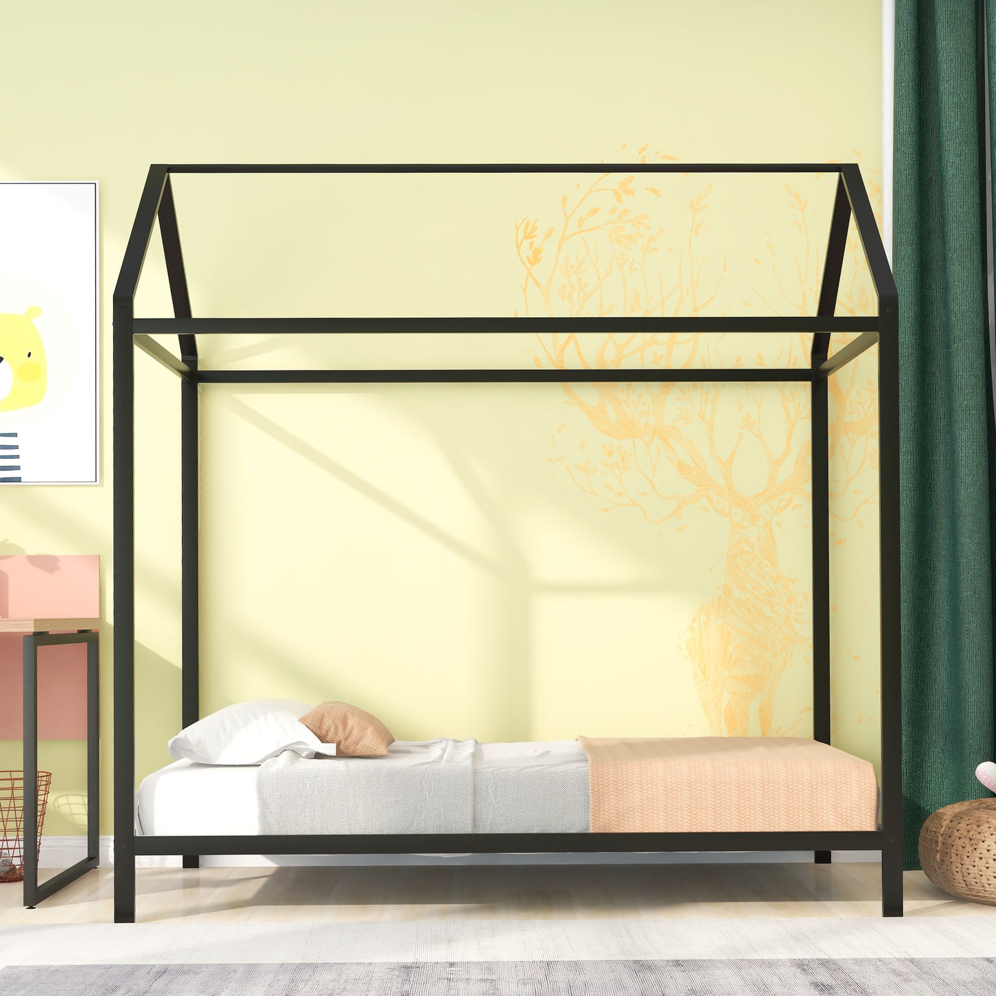 House Bed Frame Twin Size